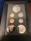 1993-s Us Mint Prestige Proof 7 Coin Set James Madison Silver Dollar Box Coa