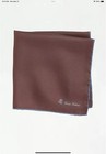 Brooks Brothers    lot Of 2    Pocket Square handkerchief hanky Silk New