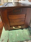 Antique    oak File Filing    cabinet Wood Storage Box Drawer Local Pickup