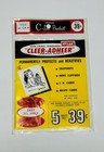 4 Rare Vintage C-line    cleer-adheer    Laminate Sheets 5 Sheets 4x5 Sealed Nos