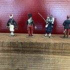 Vintage France Lead Toy Soldiers And Figures Hand Painted Military Figures Cbg 