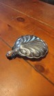 Made In Sweden Sterling Silver Clamshell Nut Dish