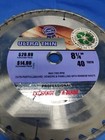 Eab 8   40 Teeth Finishing Ultra Thin Miter Industrial Blade Exchangeable Saw Q