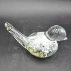 Kent Helms Art Glass Bird Figurine Hand Blown Glass Paperweight 5 