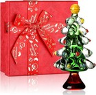 For Women Glass Christmas Tree Small Blown Crystal Christmas Tree Gift For Ta   