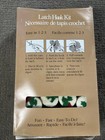 Christmas Caron Holly Bath Ensemble Latch Hook Kit Vintage New Rug And Lid Cover