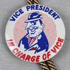 Bolo Tie Vice President In Charge Of Vice Japan Cartoon Humor Pinback Button