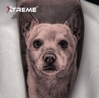 Go2 Black 8-oz Xtreme Ink Premium Dark Solid Bold Tattoo Pigment  made In Usa 