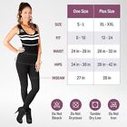 Black Leggings High Waisted  For Women  Full Length By Satina   one Size 