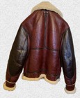Men s B3 Raf Shearling Fur Jacket Aviator Pilot Style Real Leather Winter Jacket
