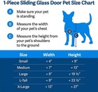 Petsafe - Ppa11-13124 1-piece Sliding Glass Pet Door - Small - 81 In