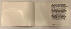 Mint Original  1975  prestige  Large Format Porsche 914 Sales Catalog Brochure