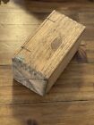 Antique Singer Sewing Machine Oak Puzzle Box W Assessories 1889  Attachments