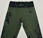 Ufc Mma Venum Women   s Authentic Fight Week Performance Leggings Green Large