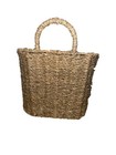 Woven Seagrass Basket With Handle 10   