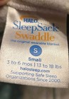 Halo Baby Fleece Sleep Sack Swaddle Size Small 3-6 Months Hedgehogs