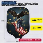 Custom Pickleballs Paddle Cover Personalized Racquet Cover Sleeve Add Your Image