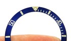 Genuine Rolex Submariner 16803 16613 16808 16618 Flat 4 Blue Watch Bezel Insert