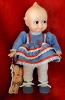 Rare 1987 Vintage Kewpie W box   Size 8 In