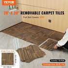 20x20in Trim-to-fit Modular Carpet Tiles  Soft Pp Surface  12 Pcs