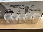 25 New Mixed Round Coin Tubes For 1 2 Doll   Qtr   Dime  Nick   Penn made In Usa