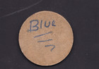 Vintage Missouri Retailers Sales Tax Receipt Token 1 One Mill Blue Cardboard