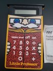Vintage Little Professor Texas Instruments Calculator Works