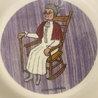 Vintage Holiday Inn    granny Holiday    Plate 8    Shenango China Interpace 1970   s