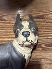 Antique Cast Iron Boston Terrier Dog Door Stop - Maybe Hubley