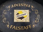 Vintage Falstaff Beer 16  X 12  Oval Tray Manufactured By Lakeside Industries 