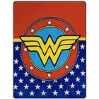 Dc Comics Wonder Woman Logo 48   X 72   Rug -100  Polyester