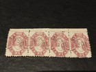 Tasmania Van Diemens Land Stamps 4x Qv Chalon Head 6d Six Pence Num Watermark