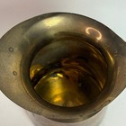 Vintage Small Brass Creamer Pitcher Mid Century Modern Mcm 4 5 Inch Gold Metal