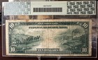 1914  10 Pcgs F-15 Ten Dollar Federal Reserve  Blue Seal Richmond Virginia