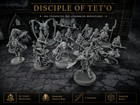 Trench Crusade - Disciple Of Tet o Big Set  x16 Unpainted Models 