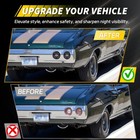 4x Smoke Tail Light Lens   Backup Lamp Lenses For 1972 Chevry Chevelle Malibu Ss