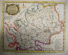 Hertfordshire Engraved By Emanuel Bowen 1759 W  Owen 