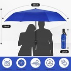 Seniny Windproof Travel Umbrella  Automatic Umbrellas For Rain