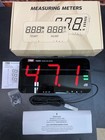 Ta654b Digital Decibel Meter W  Temp Humidity Display   Sound Alarm