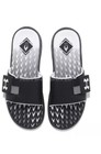  45 Under Armour Mercenary Sl Ua Black Men   s Flip Flaps 3027252 Size 9 Slides