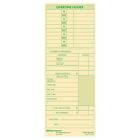 Office Depot Time Cards With Deductions Weekly Monday-sunday Format 2-sided 3   