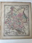1855 Colton s Atlas Hand Colored Engraving Map Russia