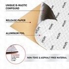 Weupe Sound Deadening Mat For Cars 80 Mil 5 Sqft Butyl Automotive Sound