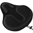 Comfort Bike Seat Cushion Soft Gel Extra Wide Big Bum Bicycle Saddle Pad Us