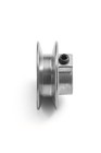 2-inch Diameter V-groove Drive Pulley With 5 8-inch Bore Die Cast Metal