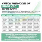 1x Hepa Filter Cartridge For Shop-vac 87m350 87p500a 87p650c 92l550a 92l650c