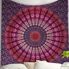 Indian Mandala Throw Hippie Bohemian Beach Blanket Queen Size Wall Tapestry
