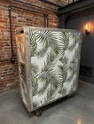 Authentic Full Size Airline Trolley Cart     Jungle Design Bar Cart - Industrial