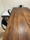 19th Century Oak Farmhouse Dining Room Table With Or Without Chairs Antique