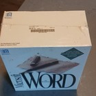 Vintage Microsoft Word 2 0 Upgrade Windows 5 25  Floppy Disks - Sealed New 
